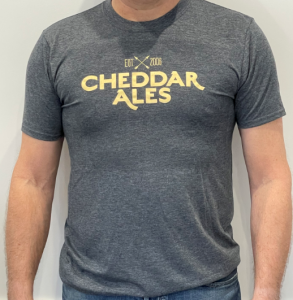 Cheddar Ales T-shirts - CHARCOAL GREY thumbnail